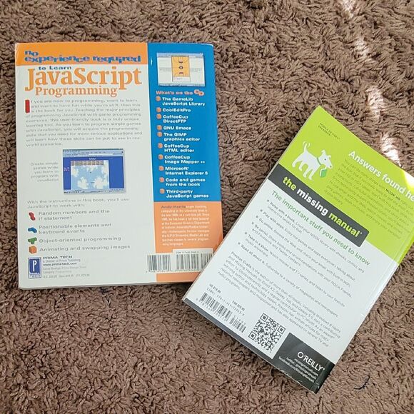 JavaScript Programming & Book Nook Manuals, 2-4-1 Sale - Picture 2 of 16